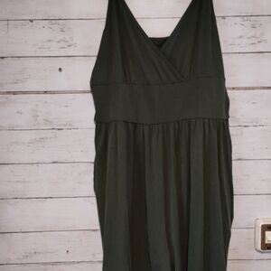 Dark Green romper